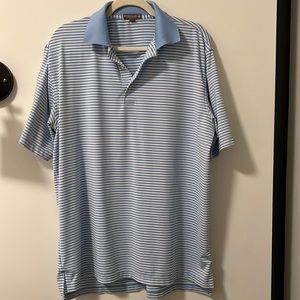 Men’s Peter Millar performance material shirt